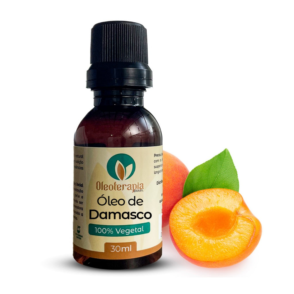 Óleo de Damasco (Apricot) - 100% natural uso capilar e corporal