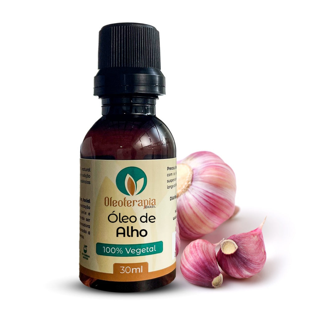 Óleo de Alho - 100% natural uso capilar e corporal