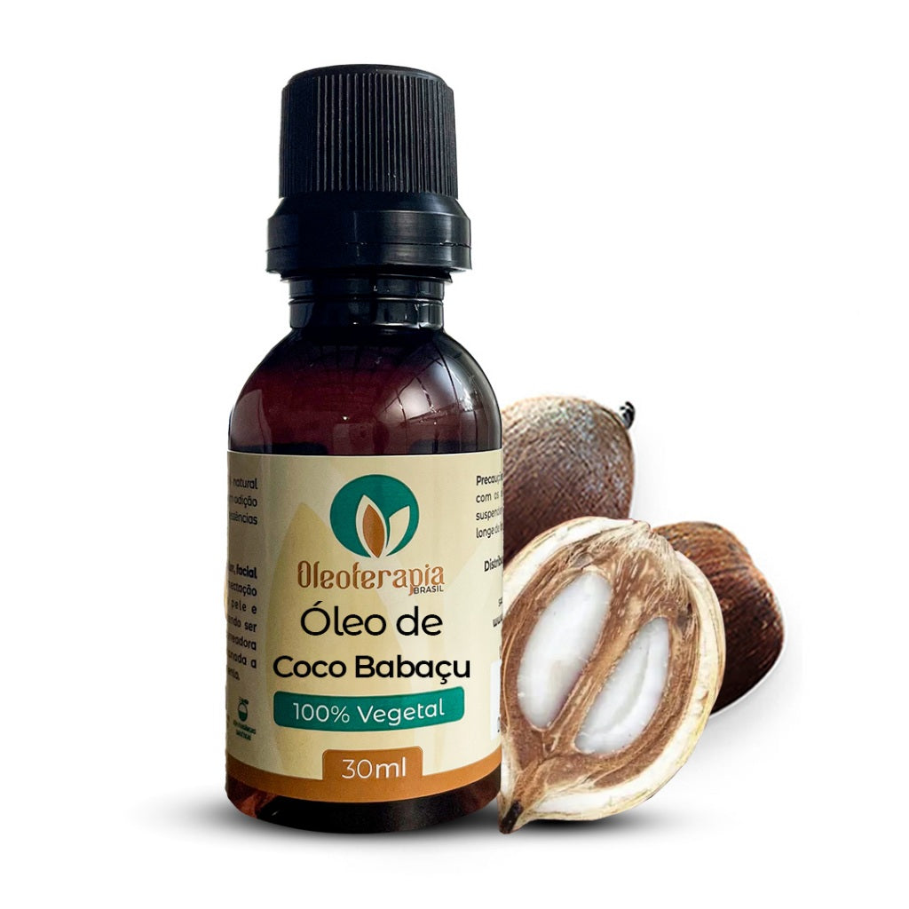 Óleo de Coco Babaçu - 100% natural uso capilar e corporal