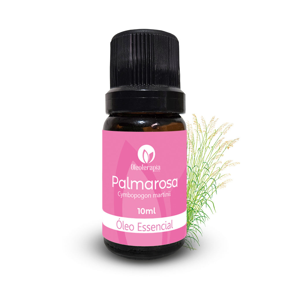 Óleo essencial de Palmarosa 100% puro e natural