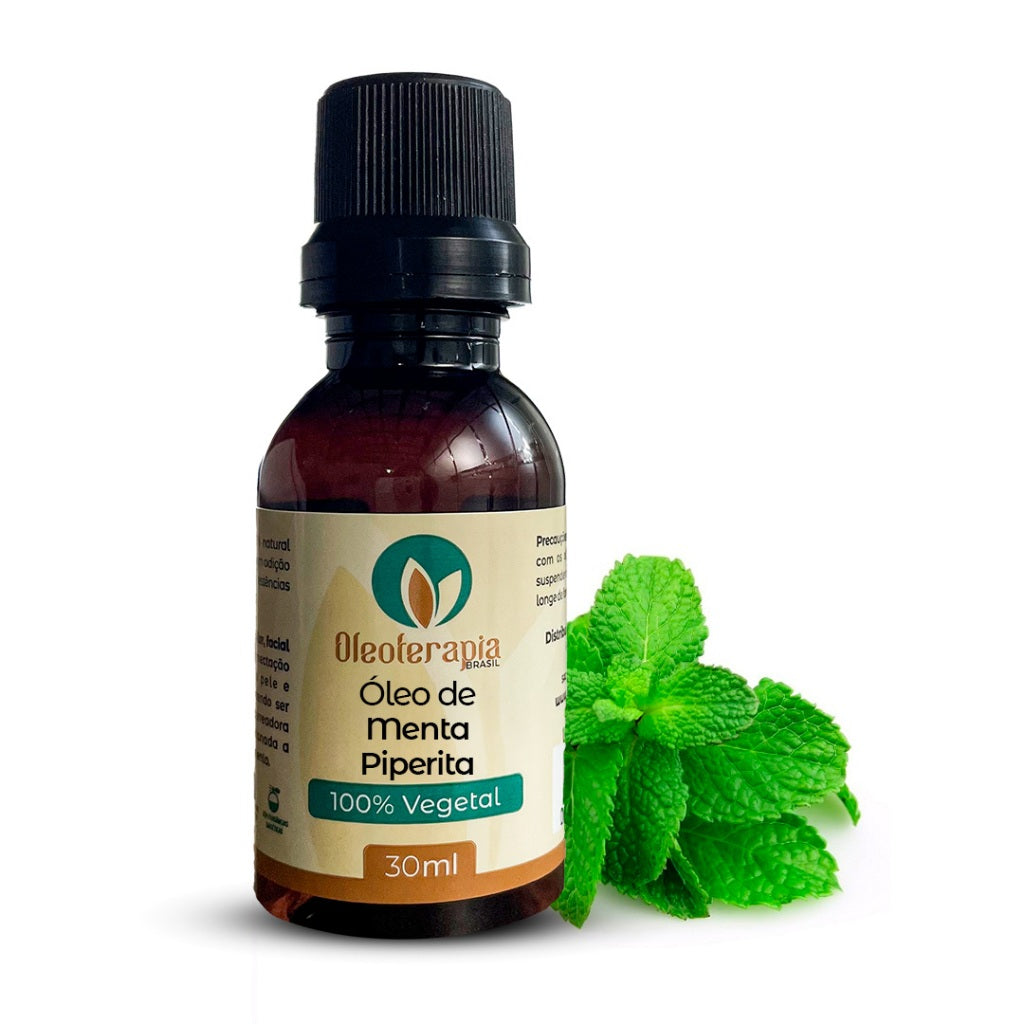 Óleo de Menta Piperita - 100% natural uso capilar e corporal