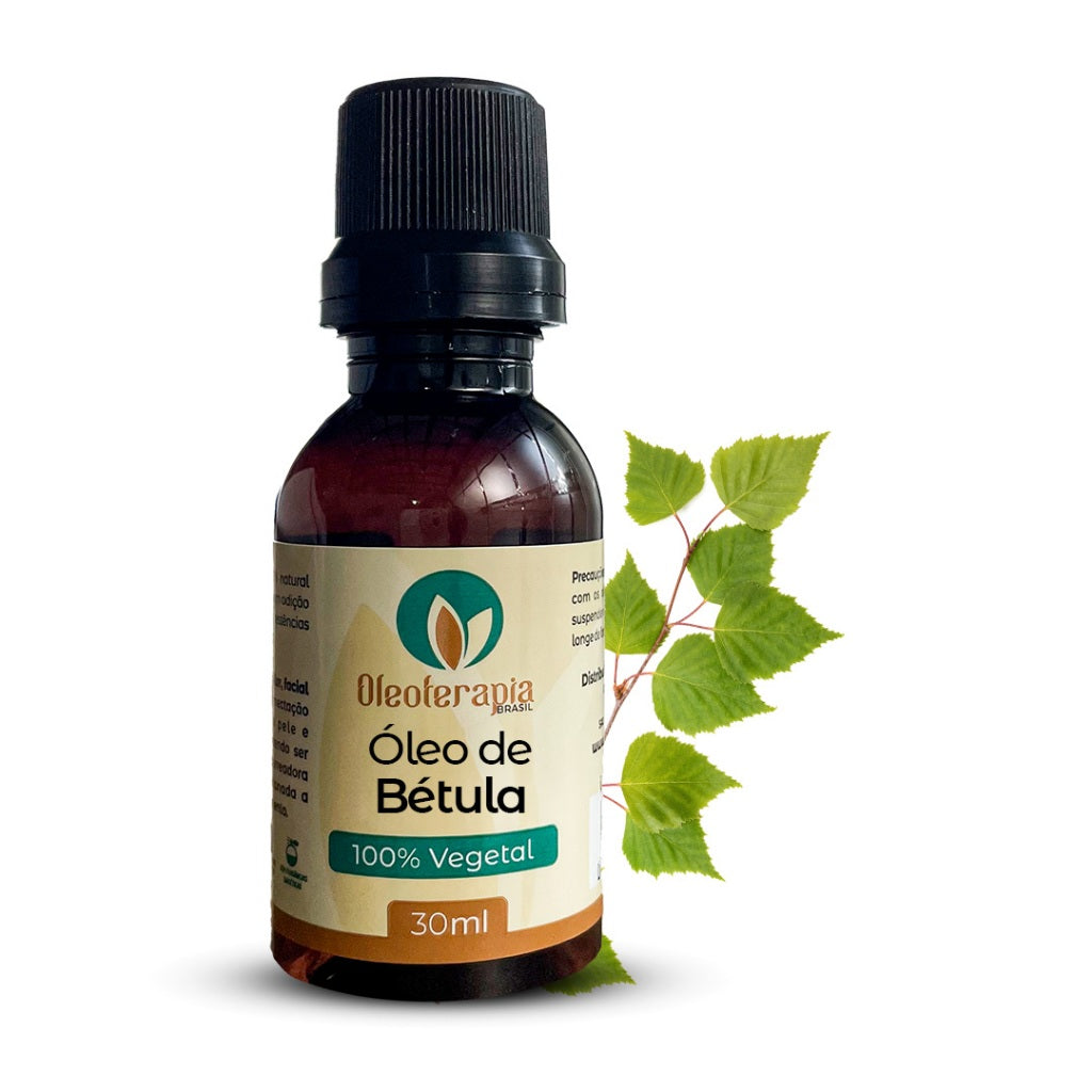 Óleo de Bétula - 100% natural uso capilar e corporal