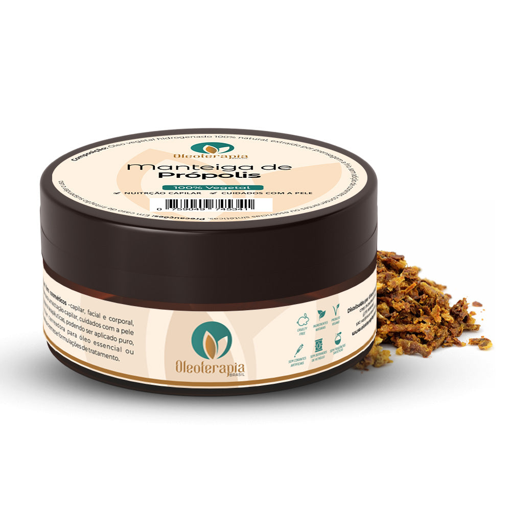 Manteiga de Própolis - uso capilar e corporal