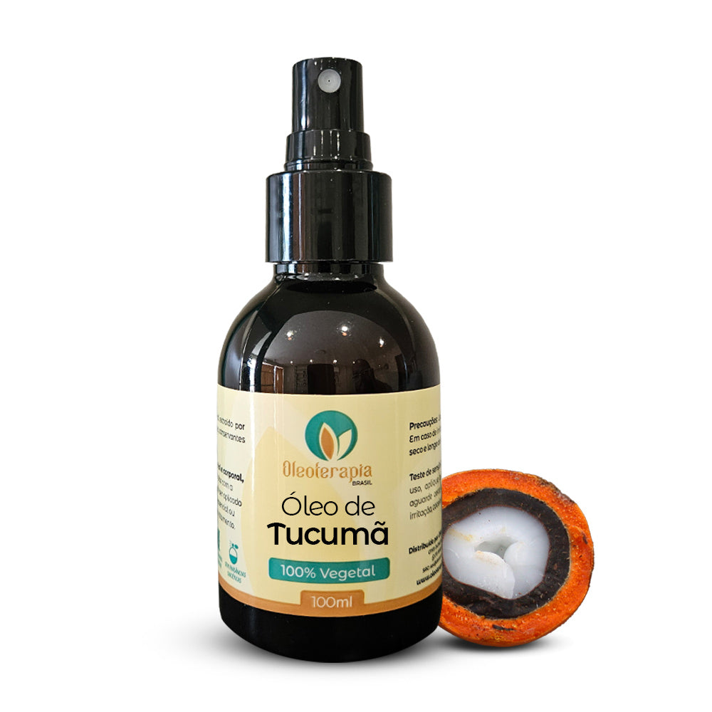 Óleo de Tucumã - 100% natural uso capilar e corporal