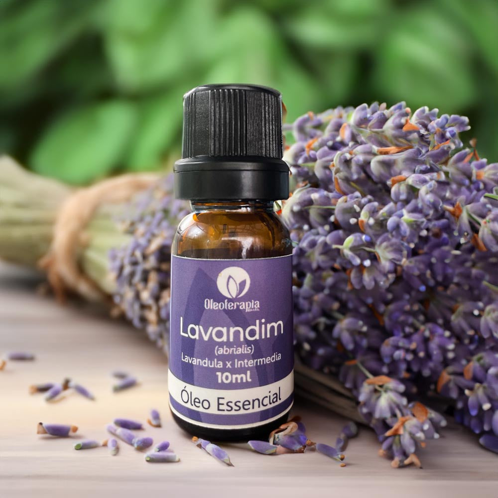 Óleo essencial de Lavandim 100% puro e natural