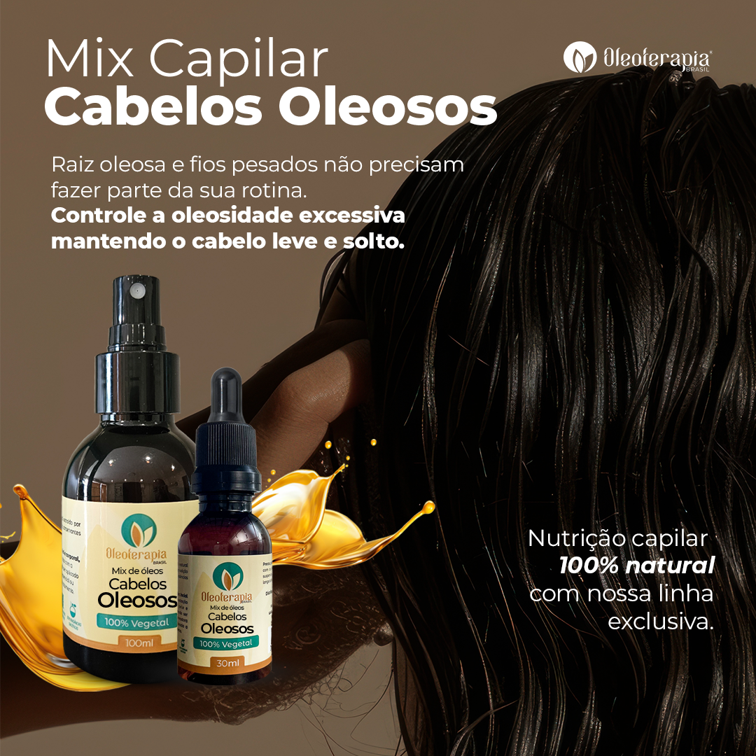 Mix Cabelos Oleosos - umectação e cuidados capilares