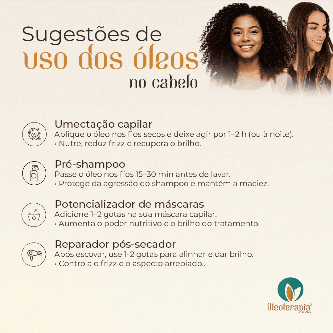 Kit Óleos vegetais de Amla e Ojon - 100% natural - Cabelo e Pele
