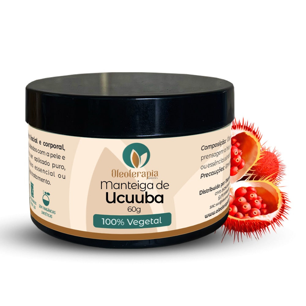 Manteiga de Urucum Pura e 100% natural uso capilar e corporal
