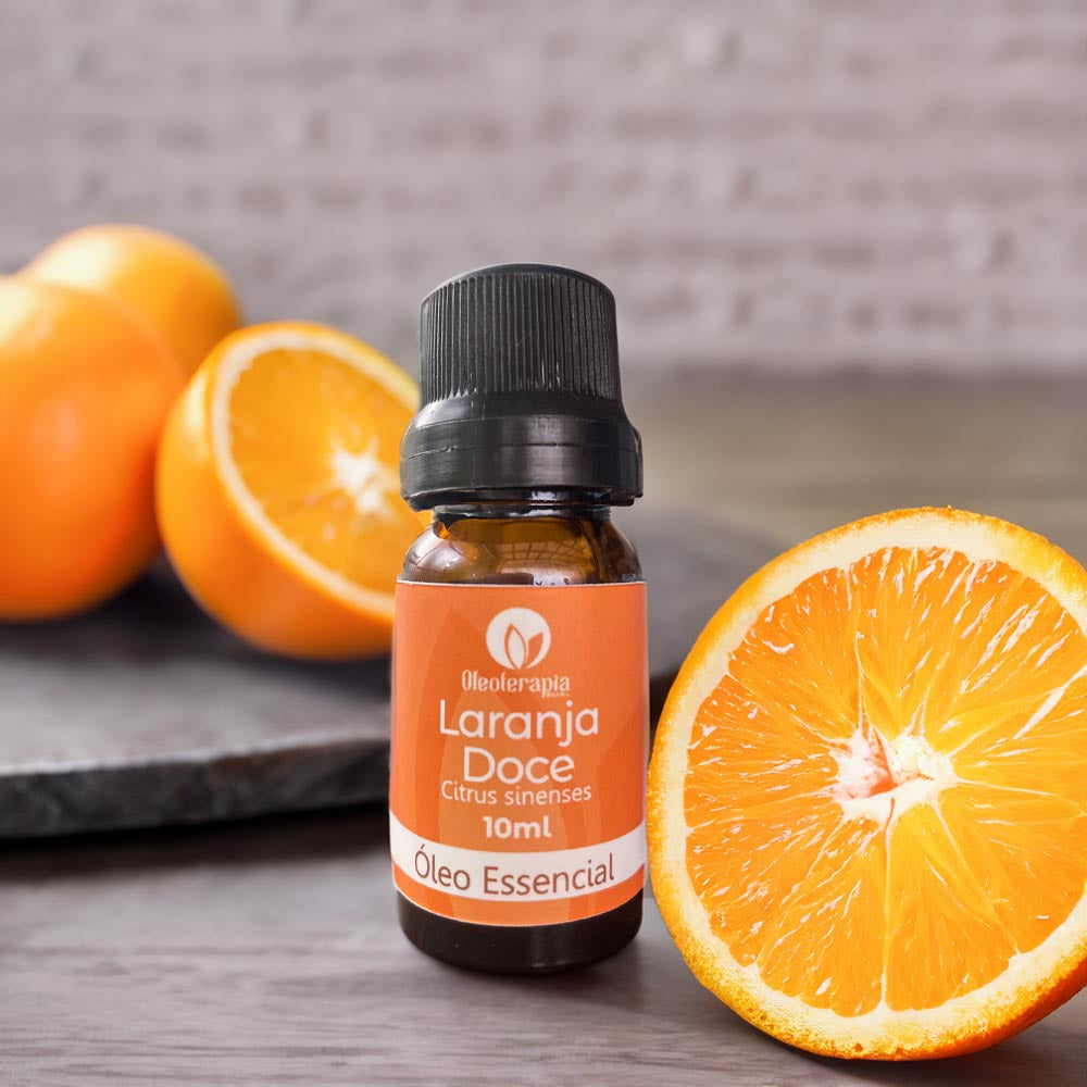 Óleo essencial de Laranja Doce 100% puro e natural