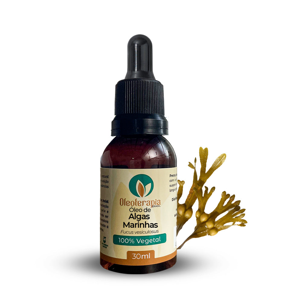Óleo de Algas Marinhas - 100% vegetal uso capilar e corporal