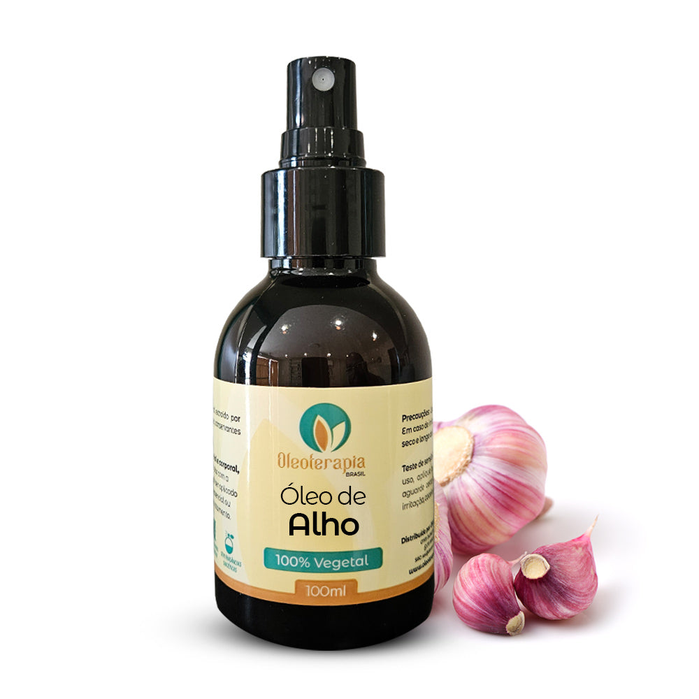 Óleo de Alho - 100% natural uso capilar e corporal