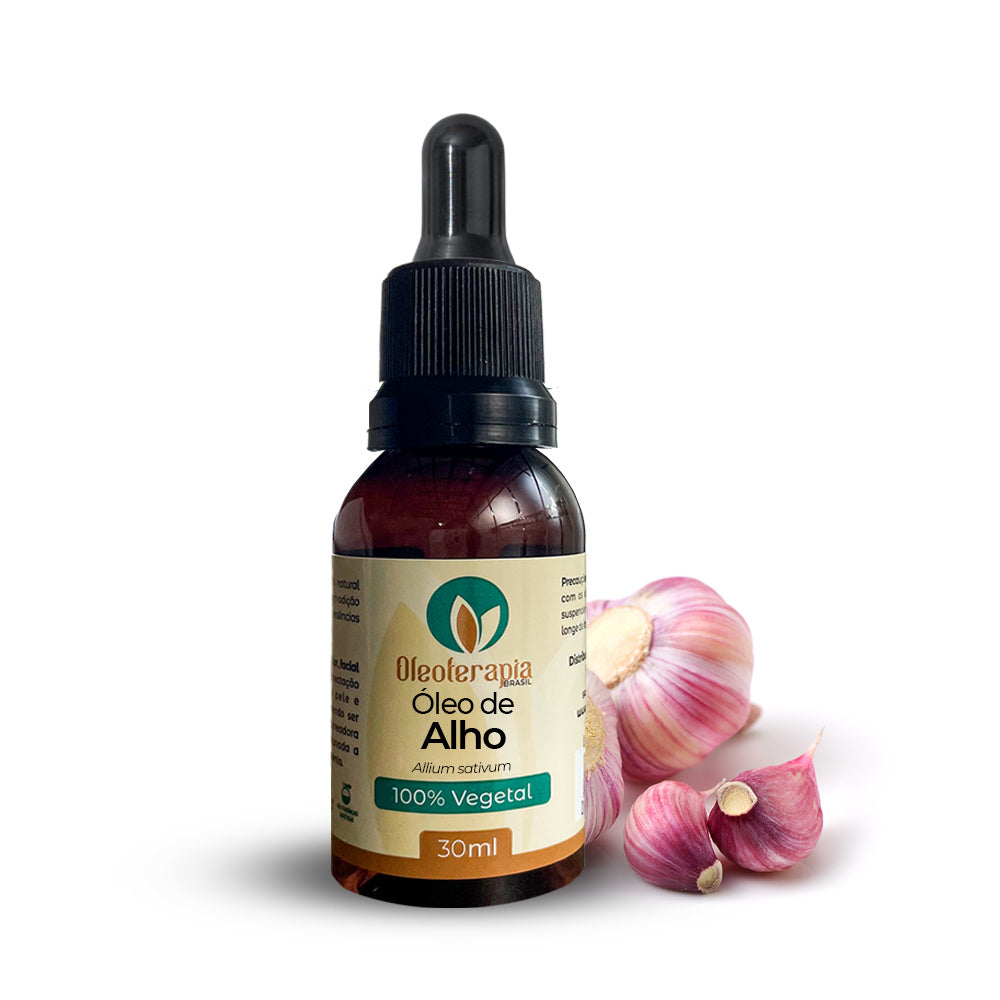 Óleo de Alho - 100% natural uso capilar e corporal