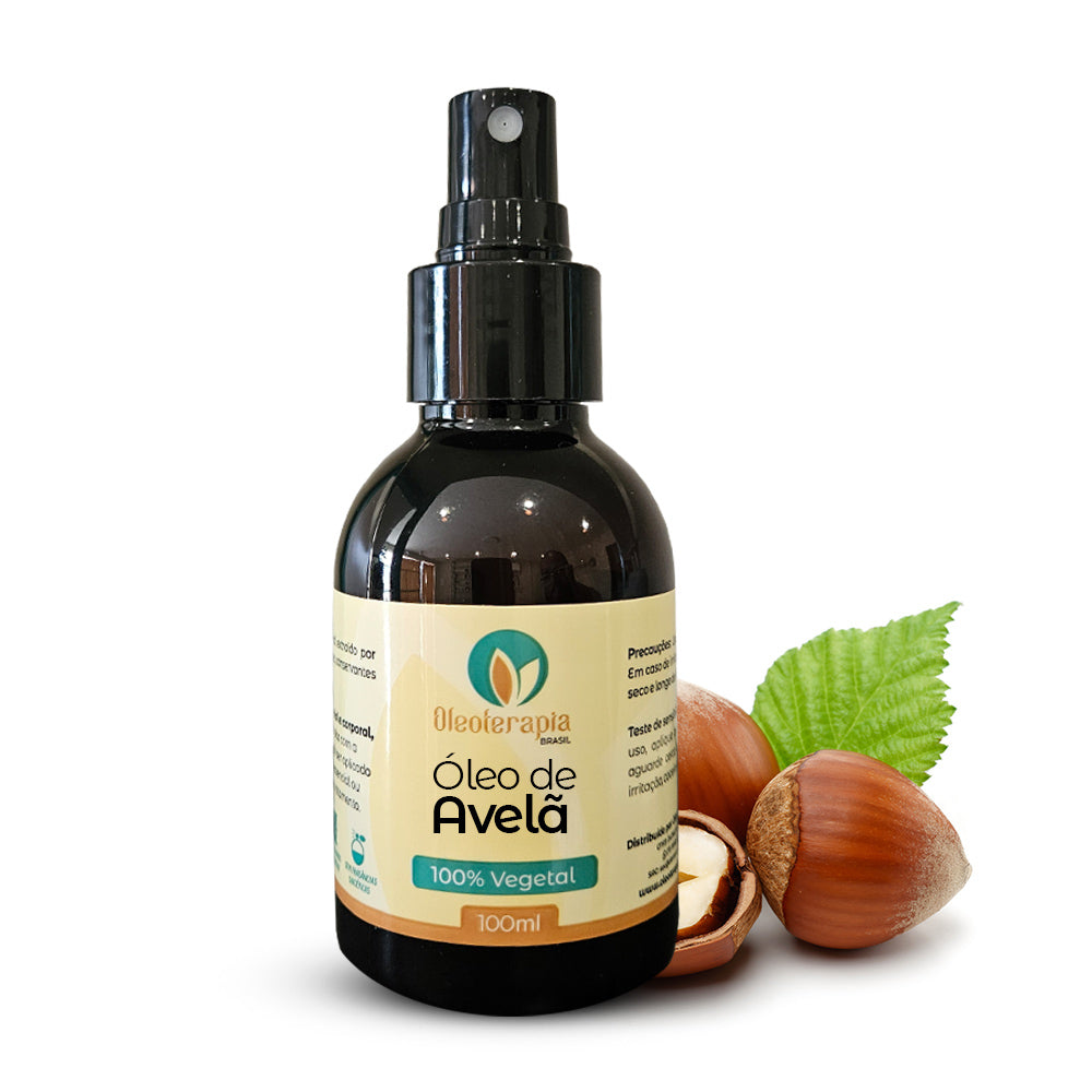 Óleo de Avelã - 100% natural uso capilar e corporal