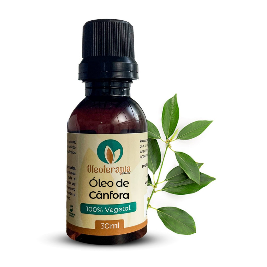 Óleo de Cânfora - 100% natural uso capilar e corporal