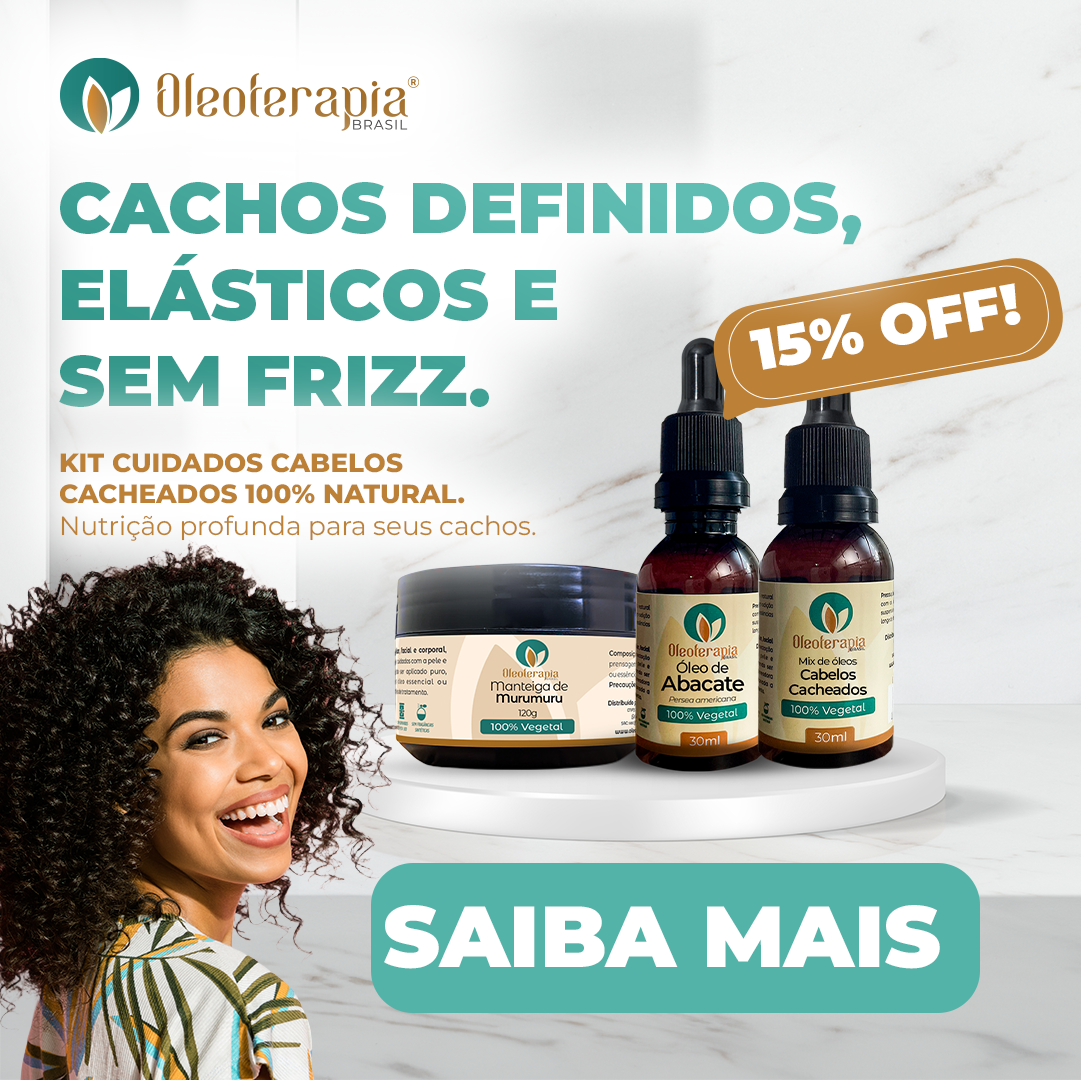 Kit Cabelos Cacheados 100% Natural – Nutrição e Definição (Tipos 3A, 3B, 3C)