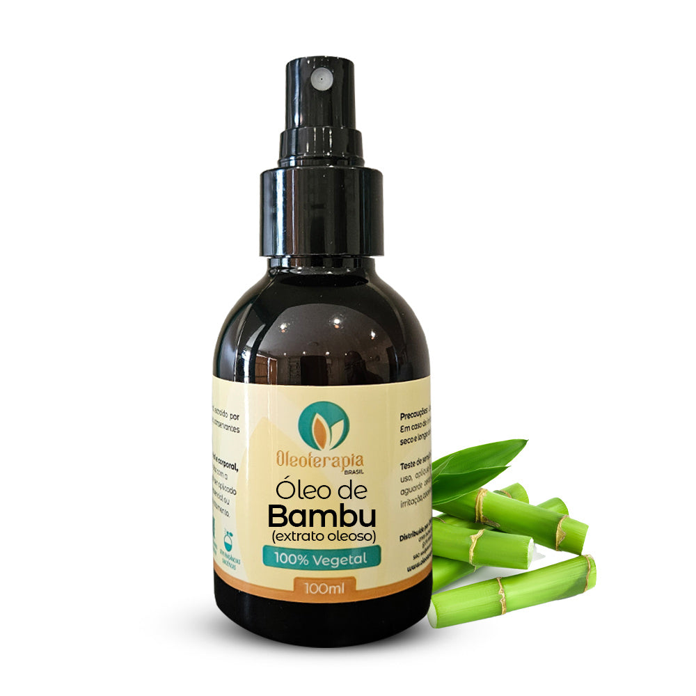 Óleo de Bambu -Extrato oleoso e 100% natural uso capilar e corporal