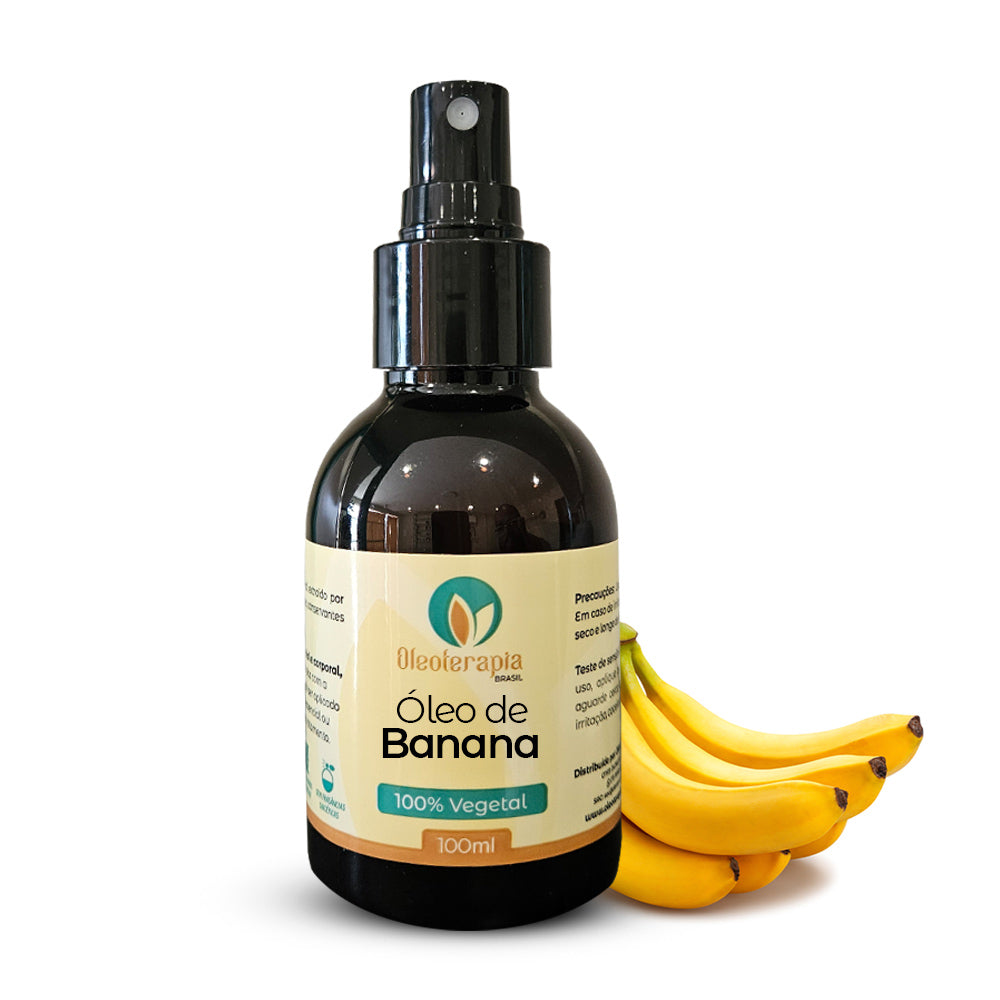 Óleo de Banana - 100% natural uso capilar e corporal