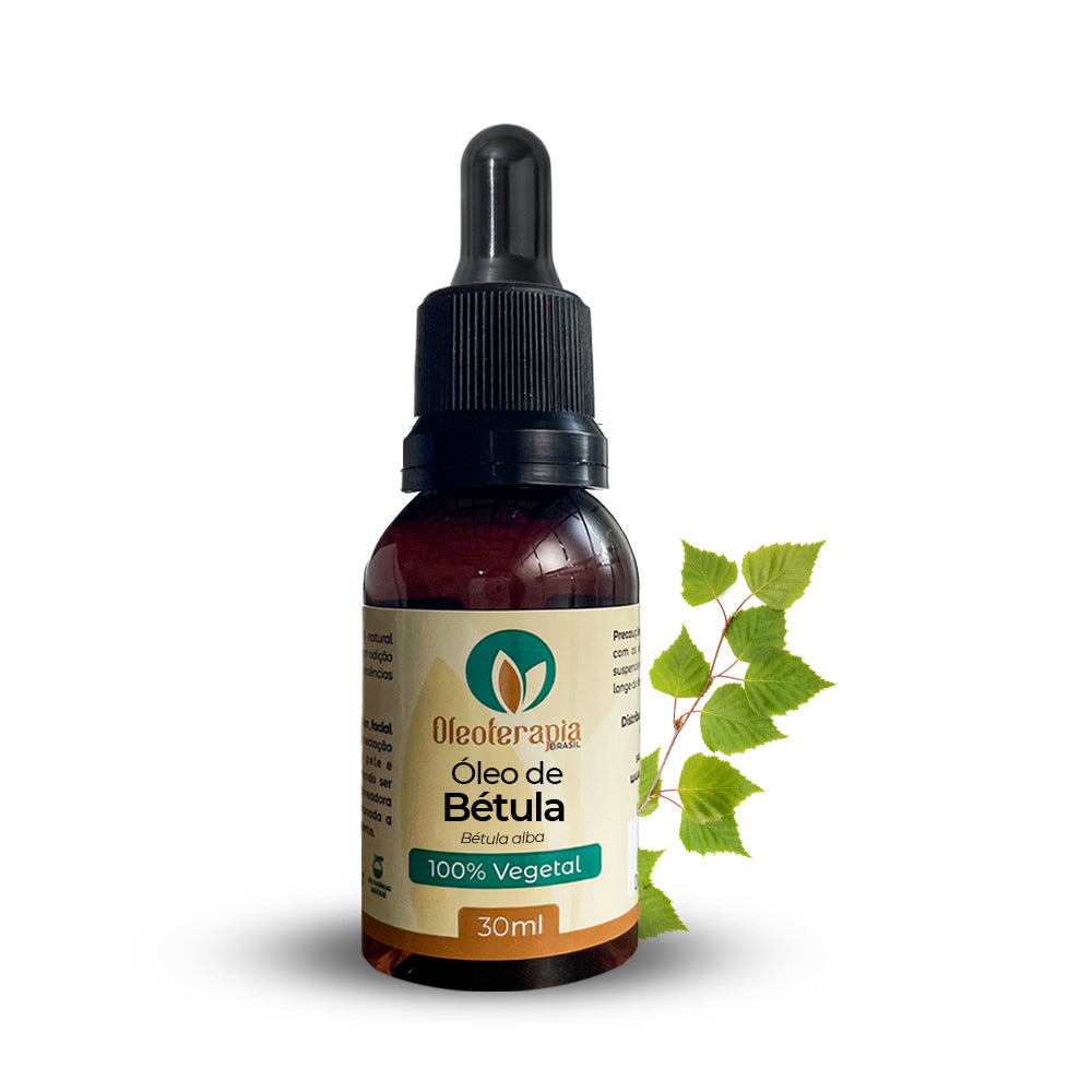 Óleo de Bétula - 100% natural uso capilar e corporal