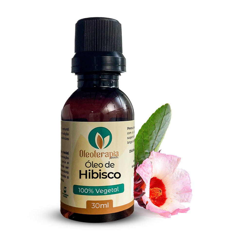 Óleo de Hibisco - 100% natural uso capilar e corporal