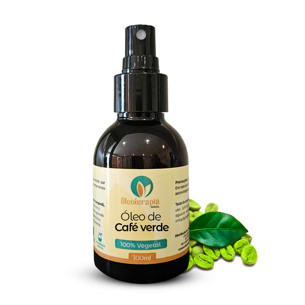 Óleo de Café Verde - 100% natural uso capilar e corporal