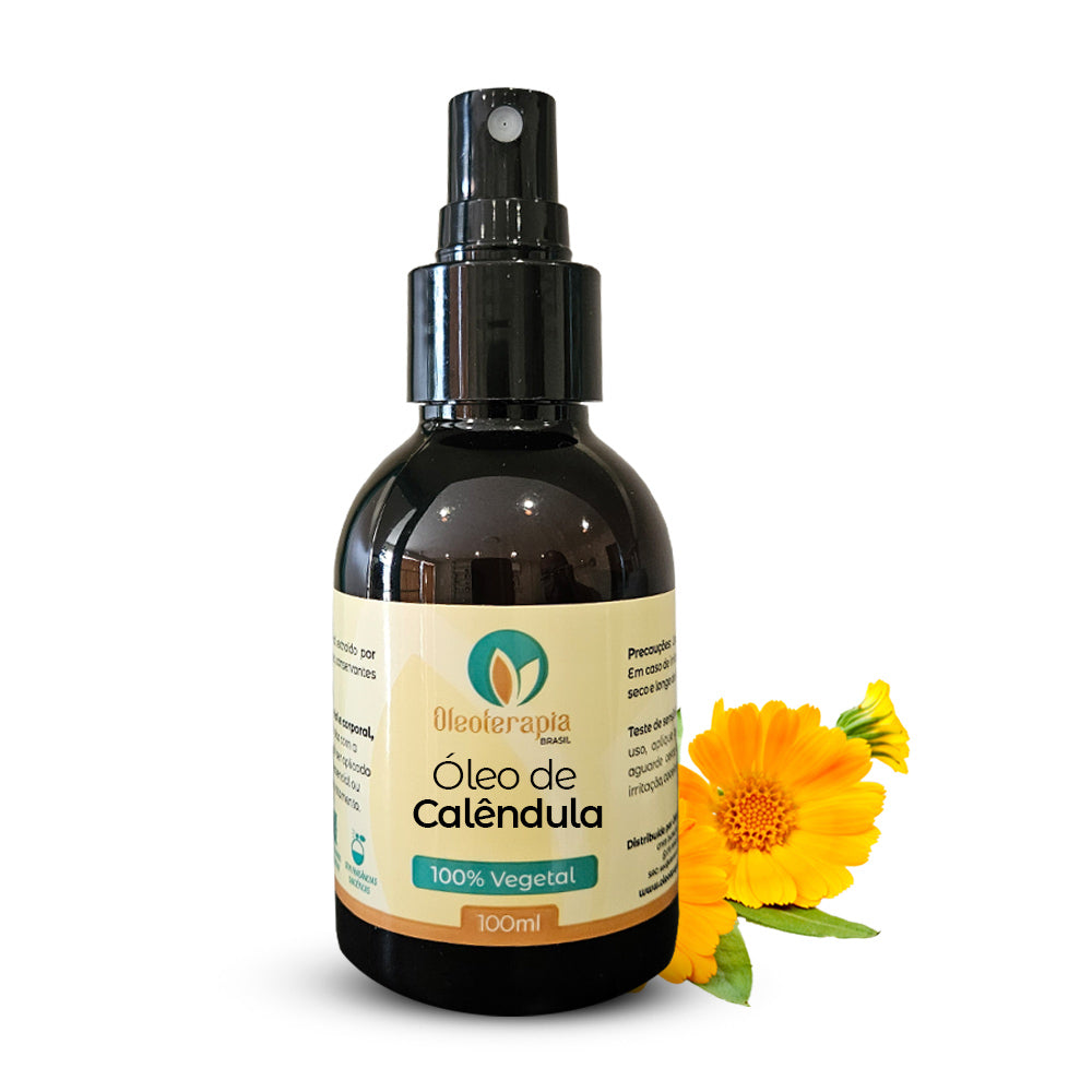 Óleo de Calêndula - 100% natural uso capilar e corporal