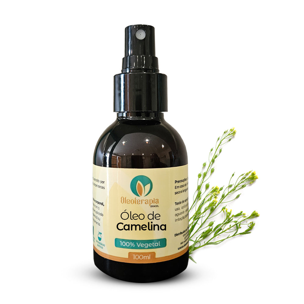 Óleo de Camelina - 100% natural uso capilar e corporal