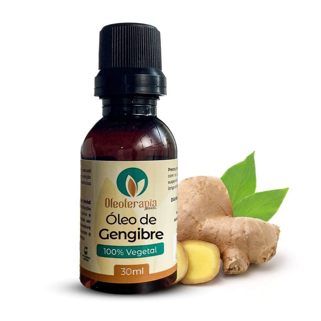 Óleo de Gengibre - 100% natural uso capilar e corporal