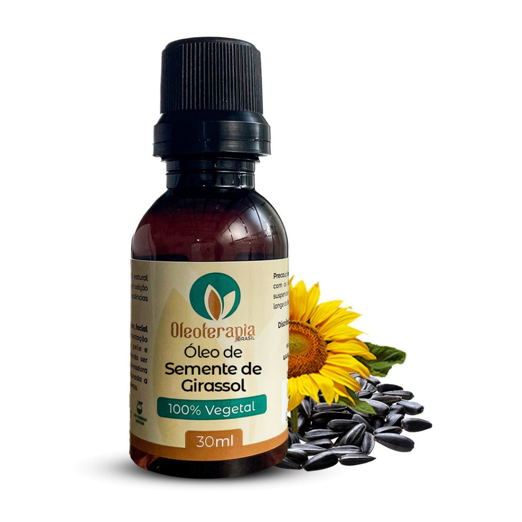 Óleo de Semente de Girassol - 100% natural uso capilar e corporal