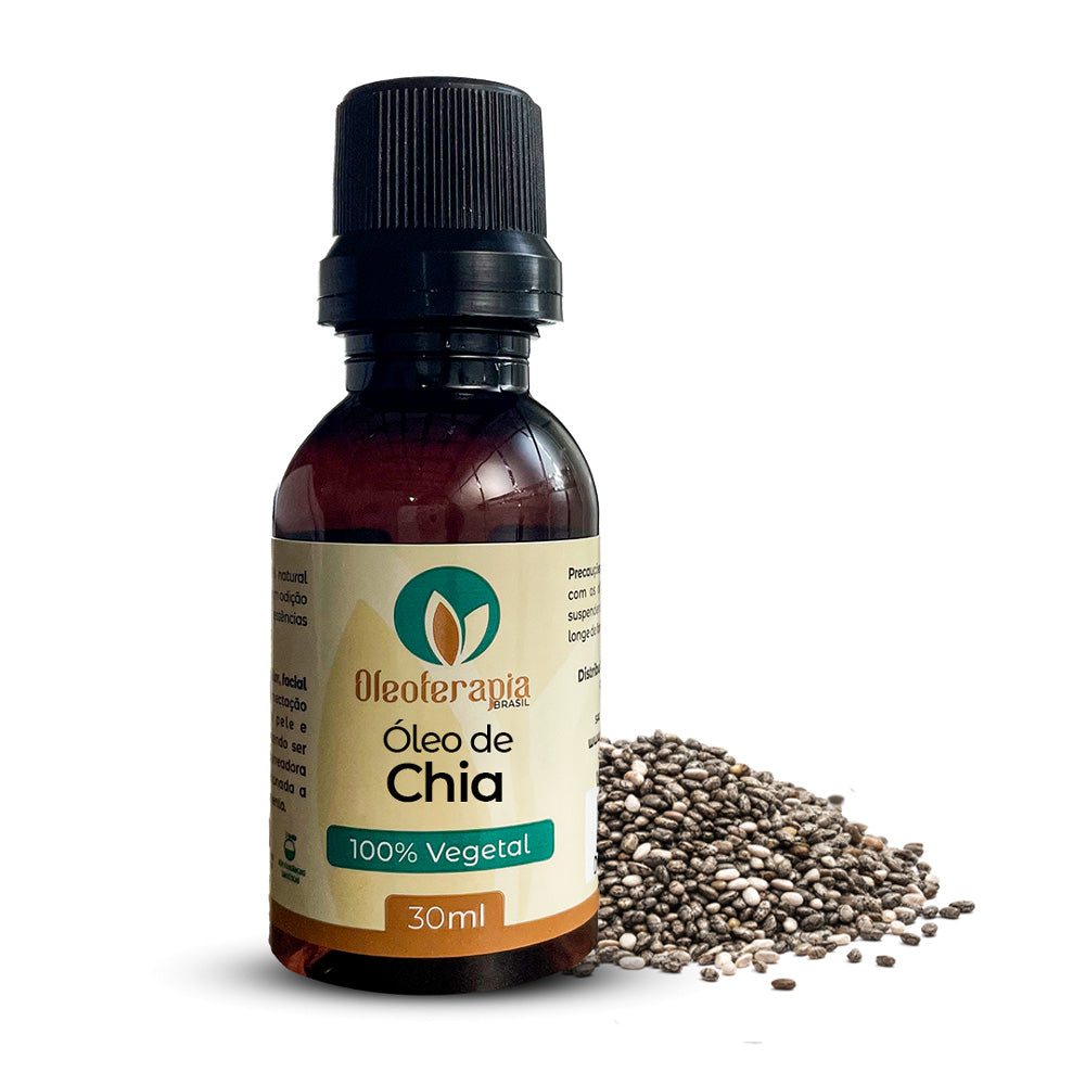 Óleo de Chia - 100% natural uso capilar e corporal
