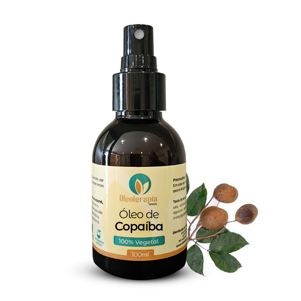 Óleo de Copaíba - 100% natural uso capilar e corporal