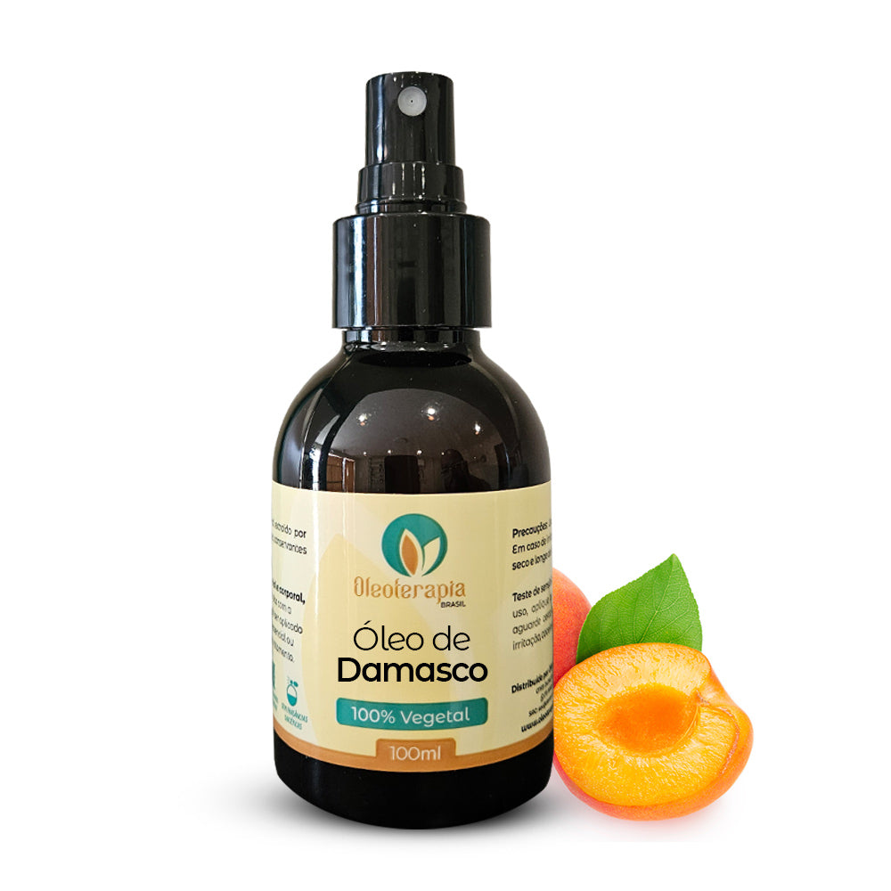 Óleo de Damasco (Apricot) - 100% natural uso capilar e corporal