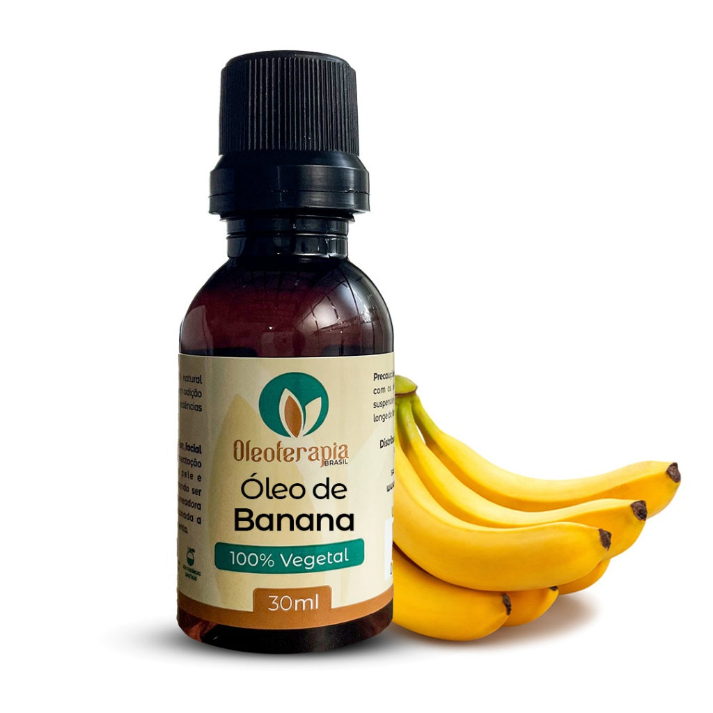 Óleo de Banana - 100% natural uso capilar e corporal