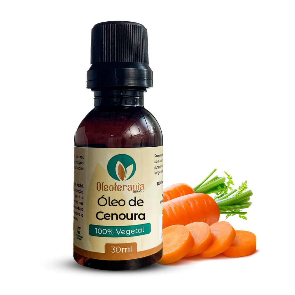 Óleo de Cenoura - 100% natural uso capilar e corporal