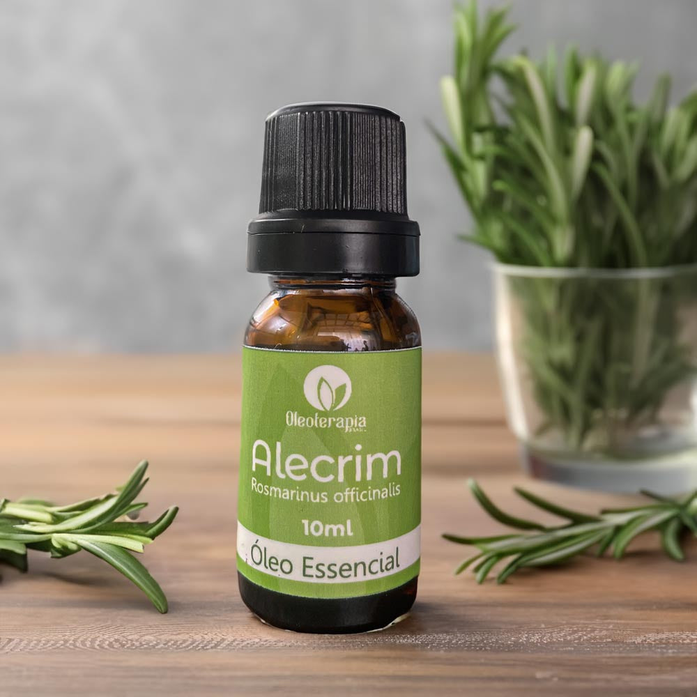 Óleo essencial de Alecrim 100% puro e natural