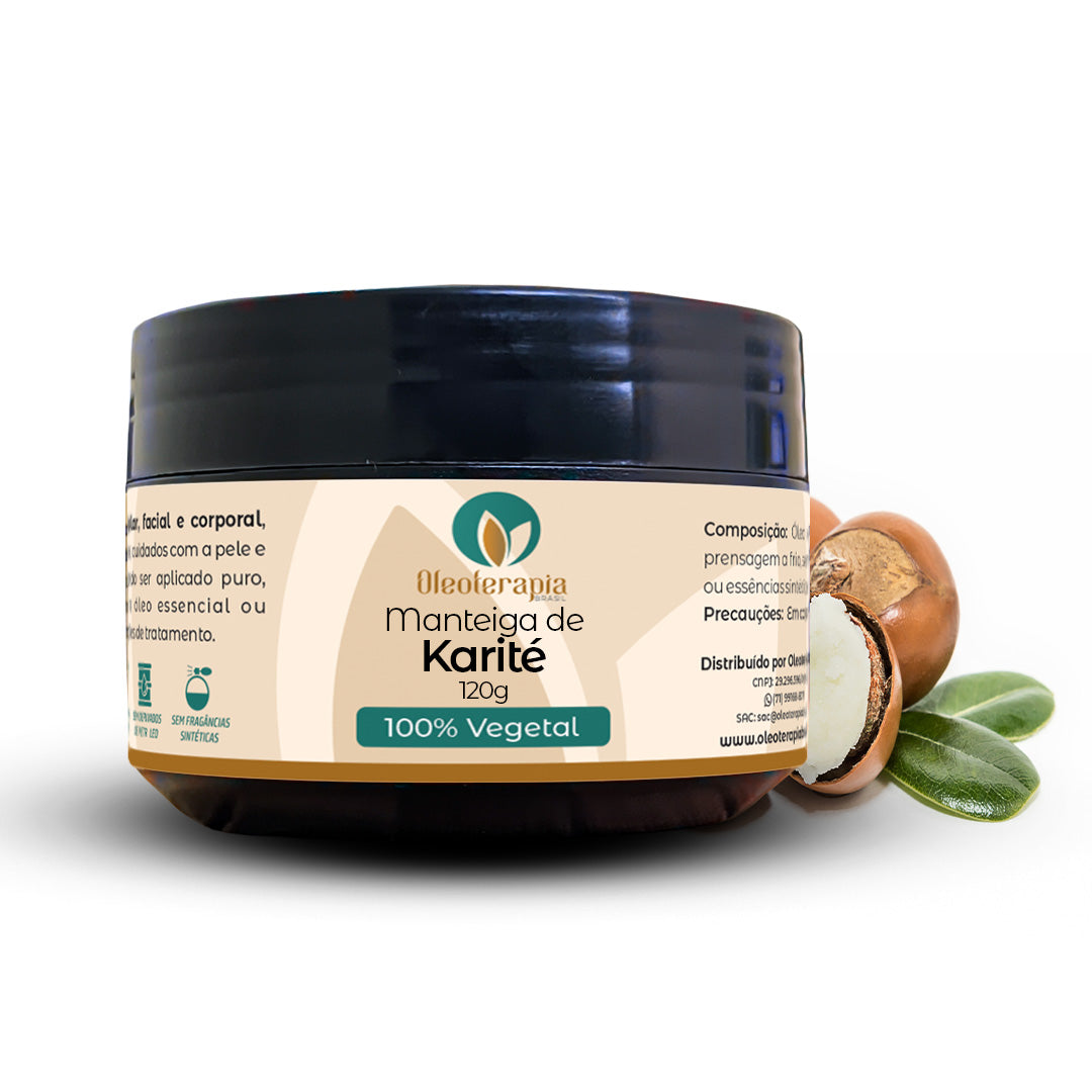 Manteiga de Karité 100% vegetal - uso capilar e corporal