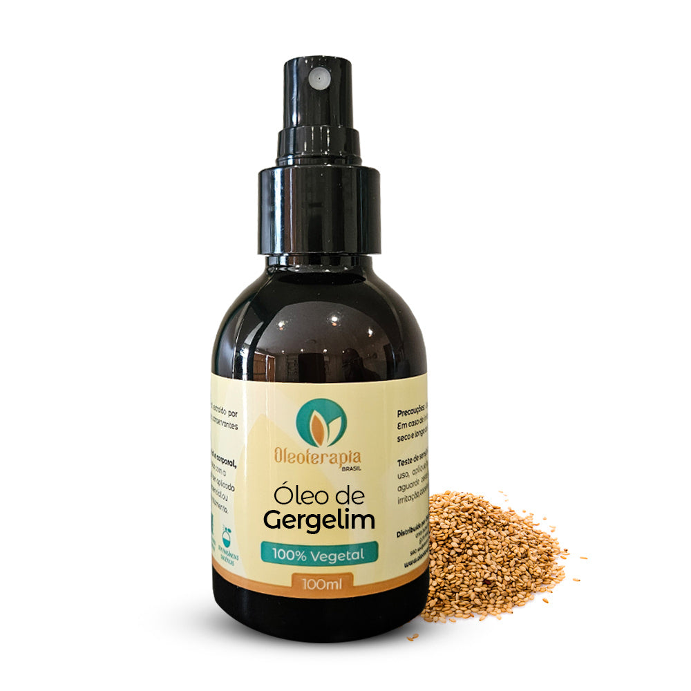 Óleo de Gergelim - 100% natural uso capilar e corporal