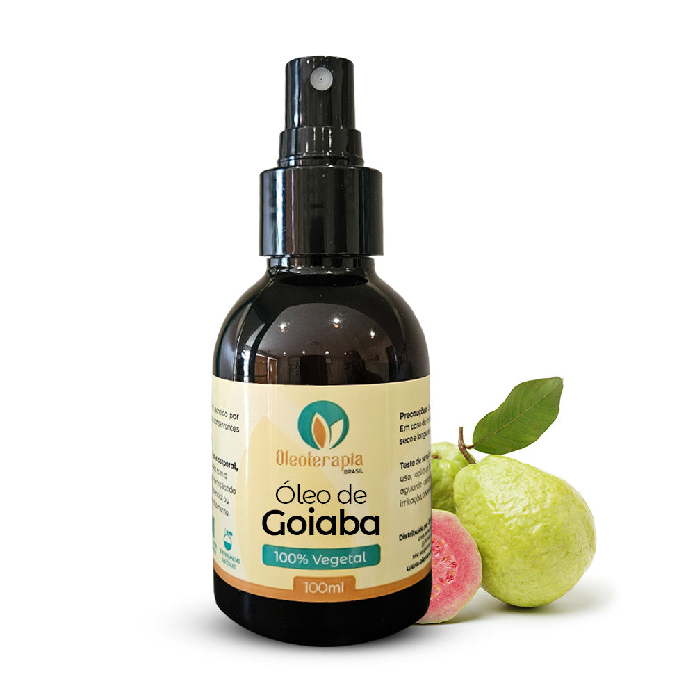 Óleo de Goiaba - 100% natural uso capilar e corporal