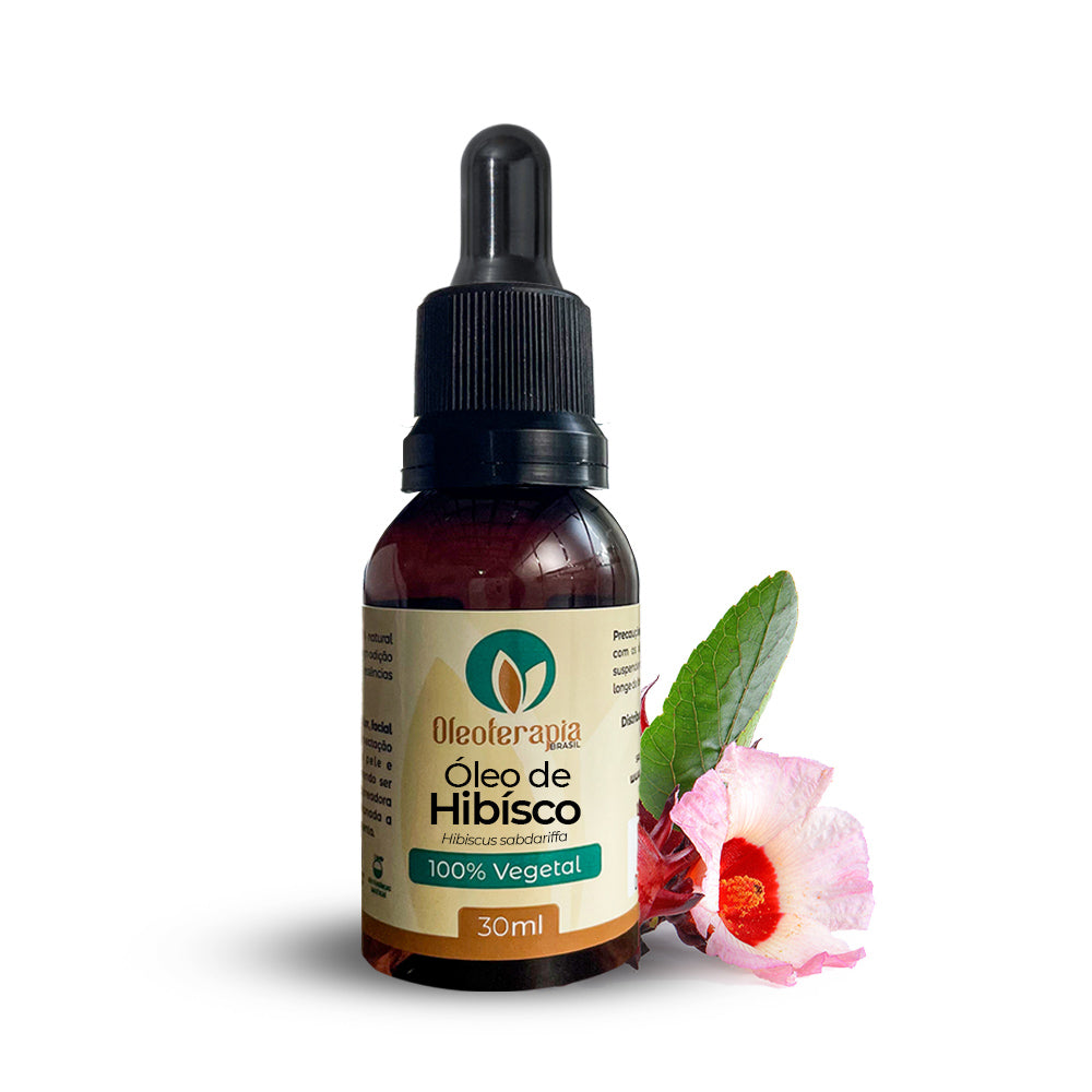 Óleo de Hibisco - 100% natural uso capilar e corporal
