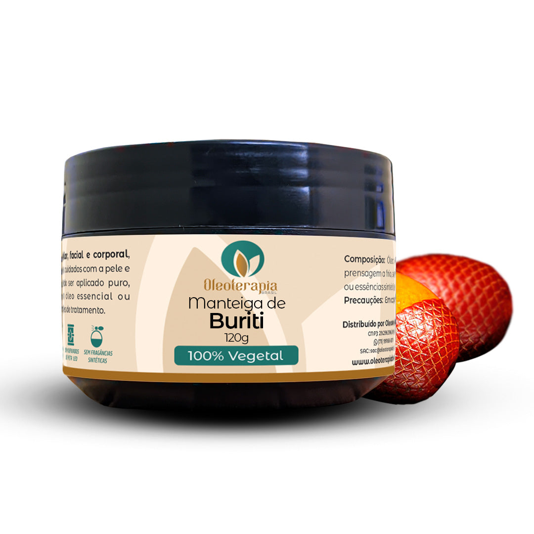 Manteiga de Buriti 100% vegetal - uso capilar e corporal