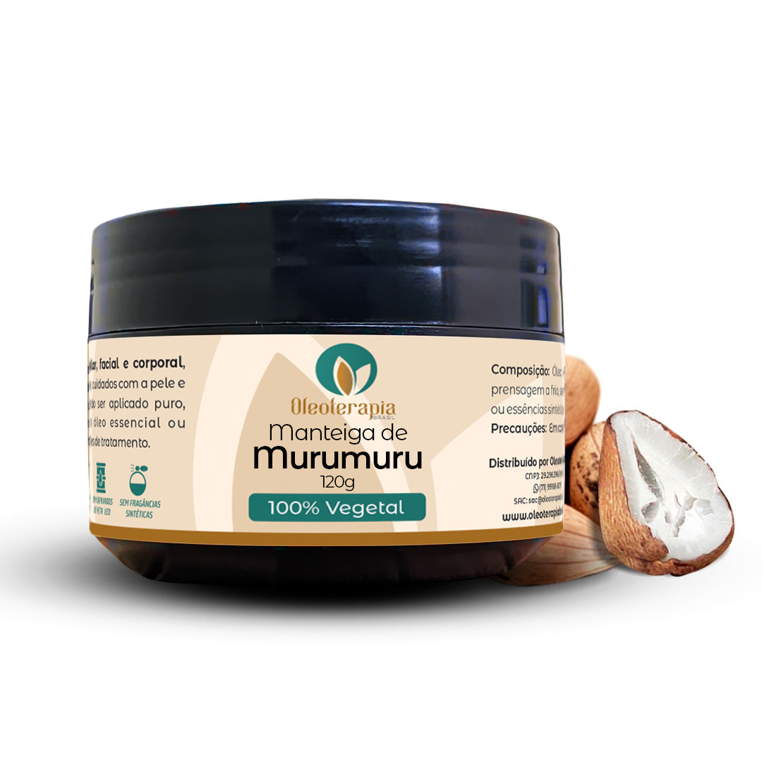 Manteiga de Murumuru 100% vegetal - uso capilar e corporal
