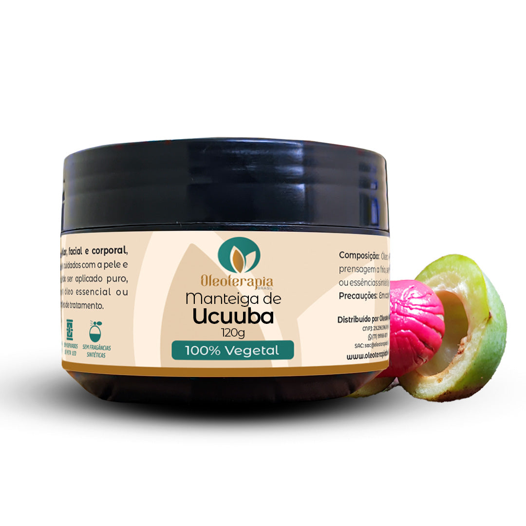 Manteiga de Ucuuba 100% vegetal - uso capilar e corporal