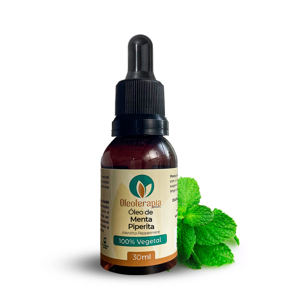 Óleo de Menta Piperita - 100% natural uso capilar e corporal