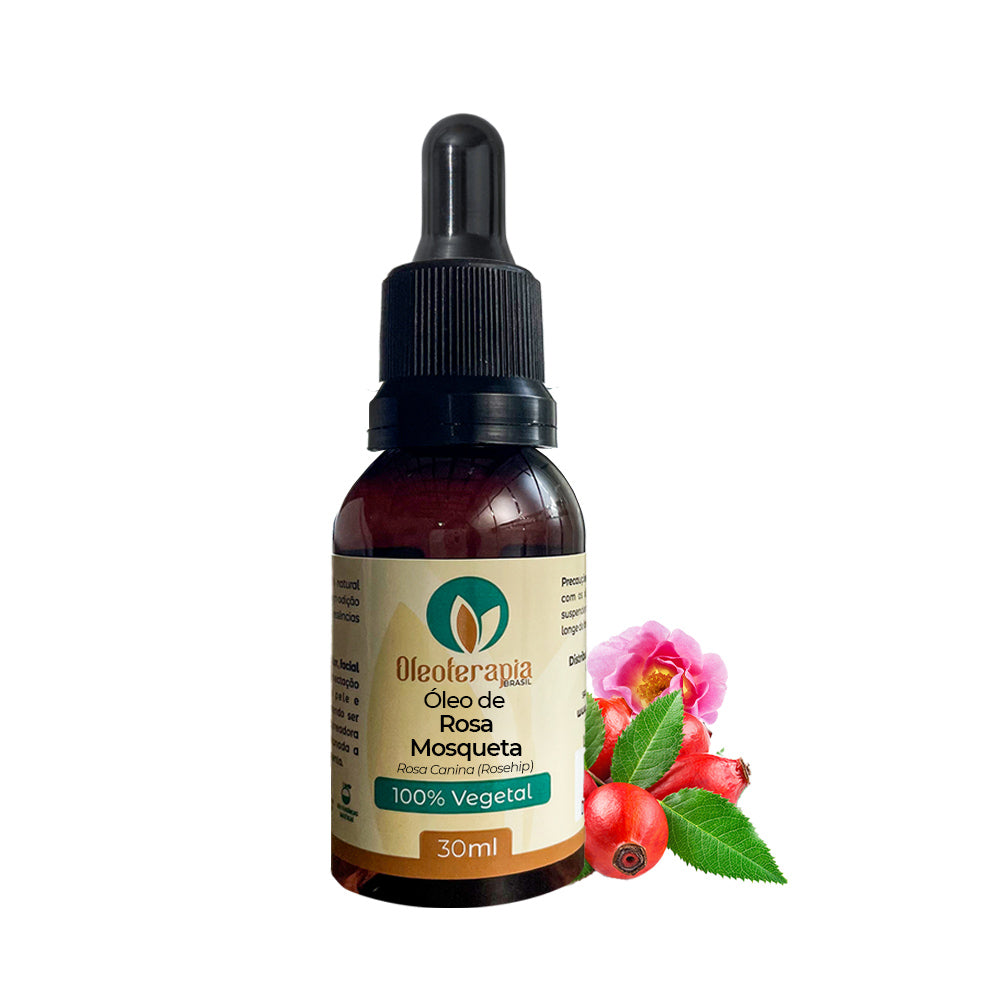 Óleo de Rosa Mosqueta - 100% natural uso capilar e corporal