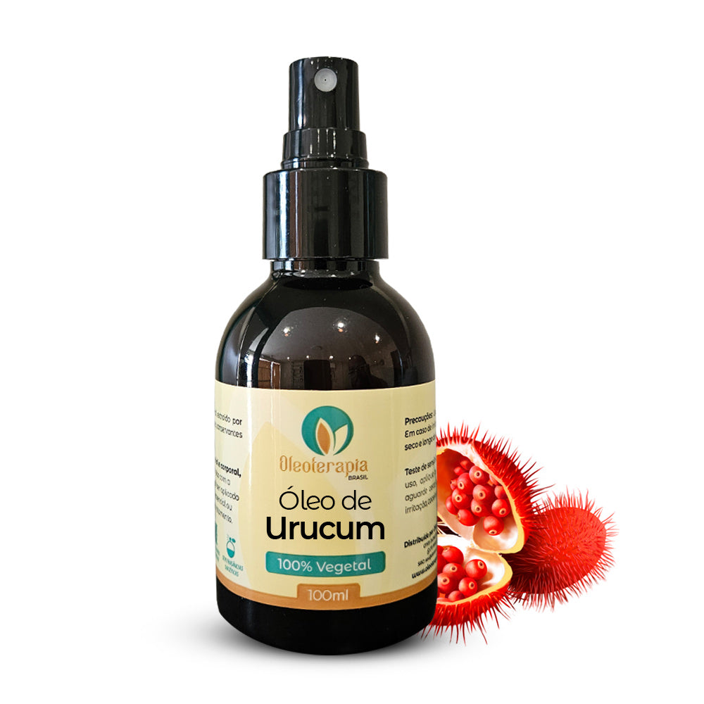 Óleo de Urucum - 100% natural uso capilar e corporal