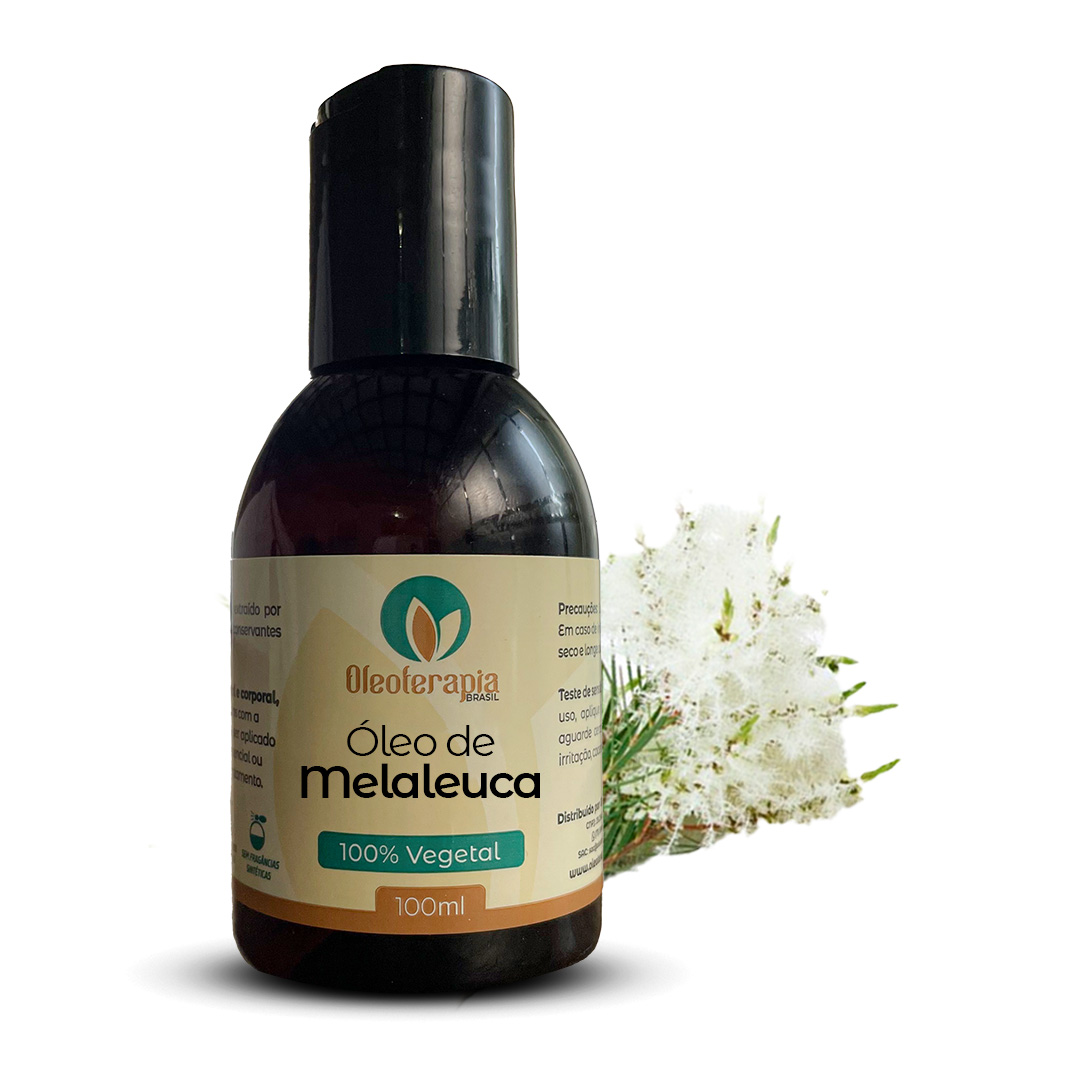 Óleo de Melaleuca tea tree 100 natural Nutrição capilar cuidados