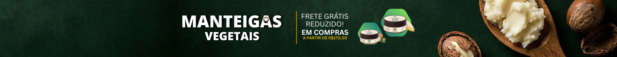 Manteigas Vegetais