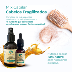 Mix Cabelos Fragilizados - umectação e cuidados capilares
