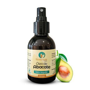 Óleo de Abacate Puro - 100% natural uso capilar e corporal
