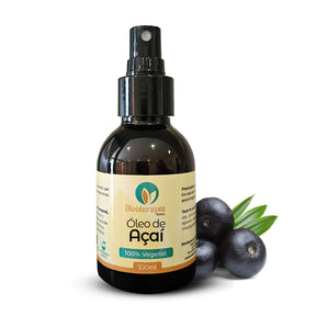 Óleo de Açai Puro - 100% natural uso capilar e corporal
