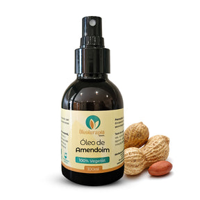 Óleo de Amendoim Puro - 100% natural uso capilar e corporal